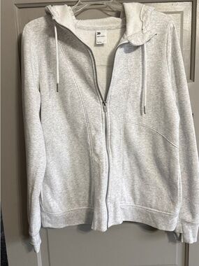 Women’s ‘All in Motion’ Light Gray Zip-Up Hoodie